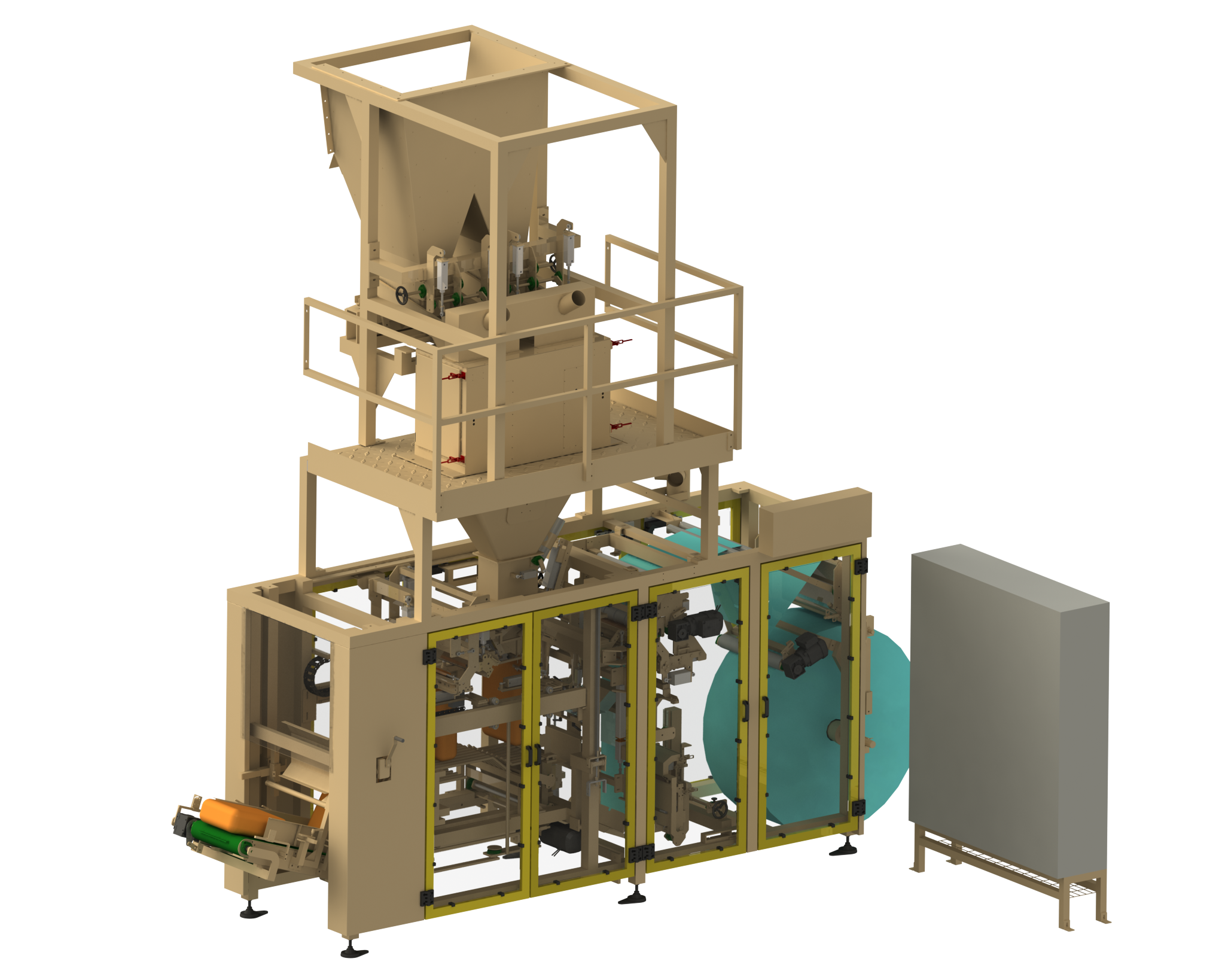 Sackverpackungsanlagen - normale Ausführung | Arodo